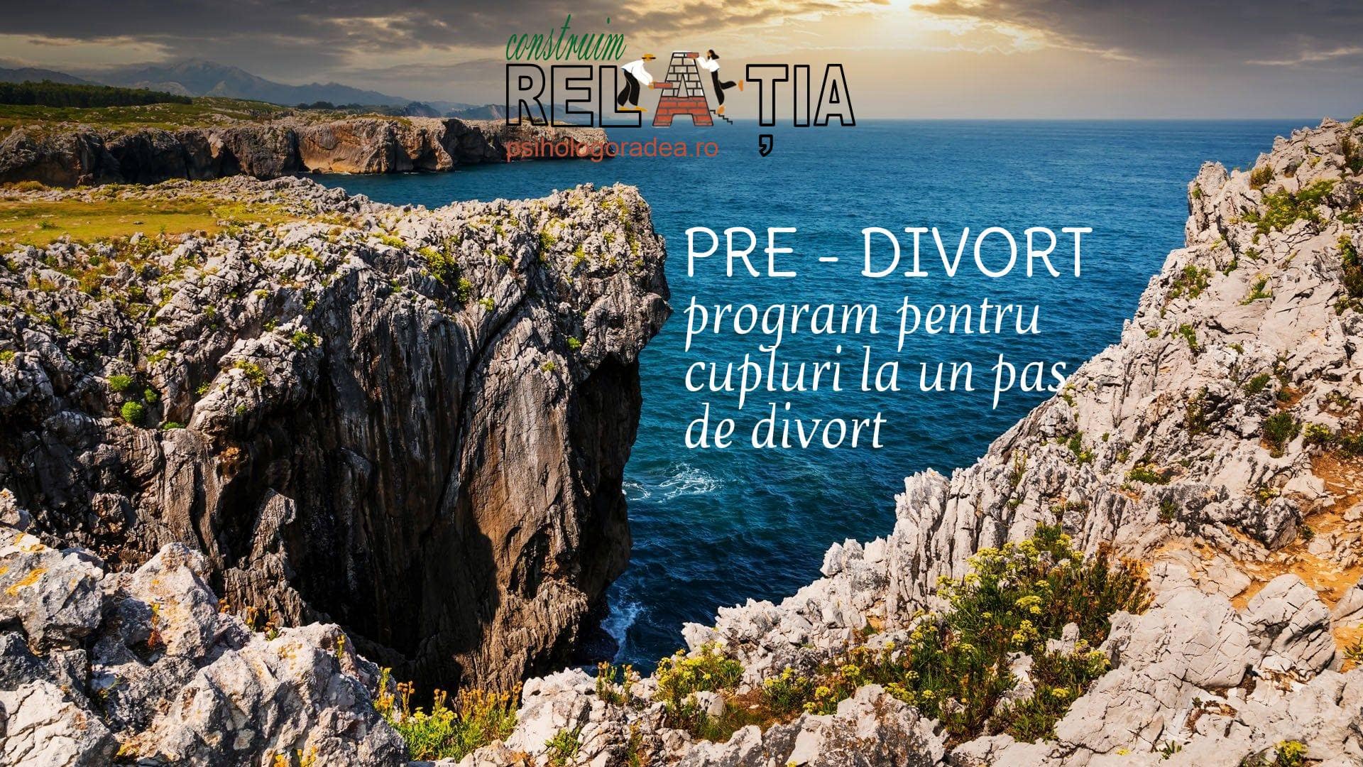 Pre-divorţ – program pentru cupluri la un pas de divorţ