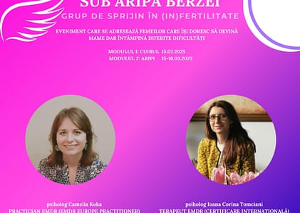 NOU! Sub aripa berzei – grup de sprijin